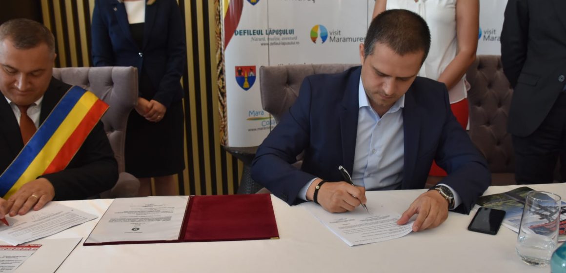 Ministrul Turismului a fost la Borșa pentru a semna proiectul de finanțare a telegondolei și a pârtiei olimpice