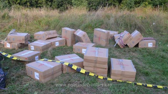 Contrabandiștii și-au luat tălpășița, chiar dacă s-au tras focuri de avertisment