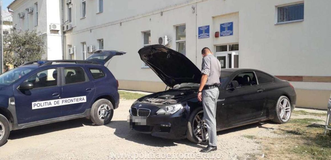 BMW  de 40.000 de euro căutat de autorităţile din Marea Britanie, găsit în Borșa