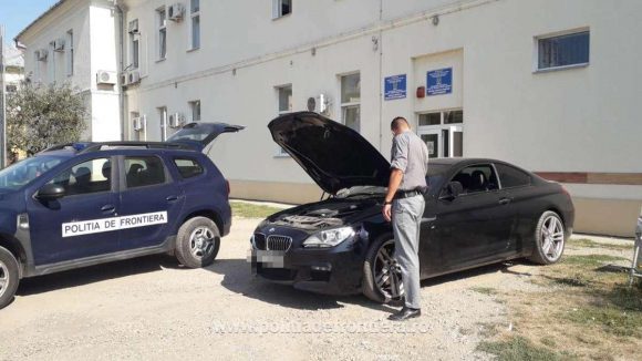 BMW  de 40.000 de euro căutat de autorităţile din Marea Britanie, găsit în Borșa