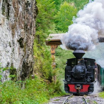 ACTUALIZARE | Un vagon al Mocăniței a deraiat pe Valea Vaserului