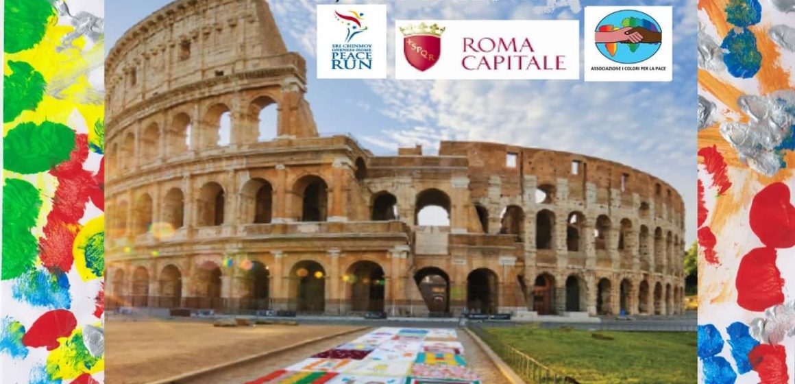 Desenele copiilor din proiectul ”Culori pentru Pace”, expuse la Roma