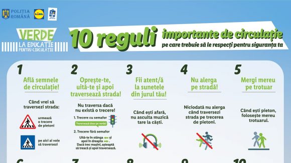 Campanie a polițiștilor pentru copii – Verde la educaţie pentru circulaţie Campanie a polițiștilor pentru copii – Verde la educaţie pentru circulaţie
