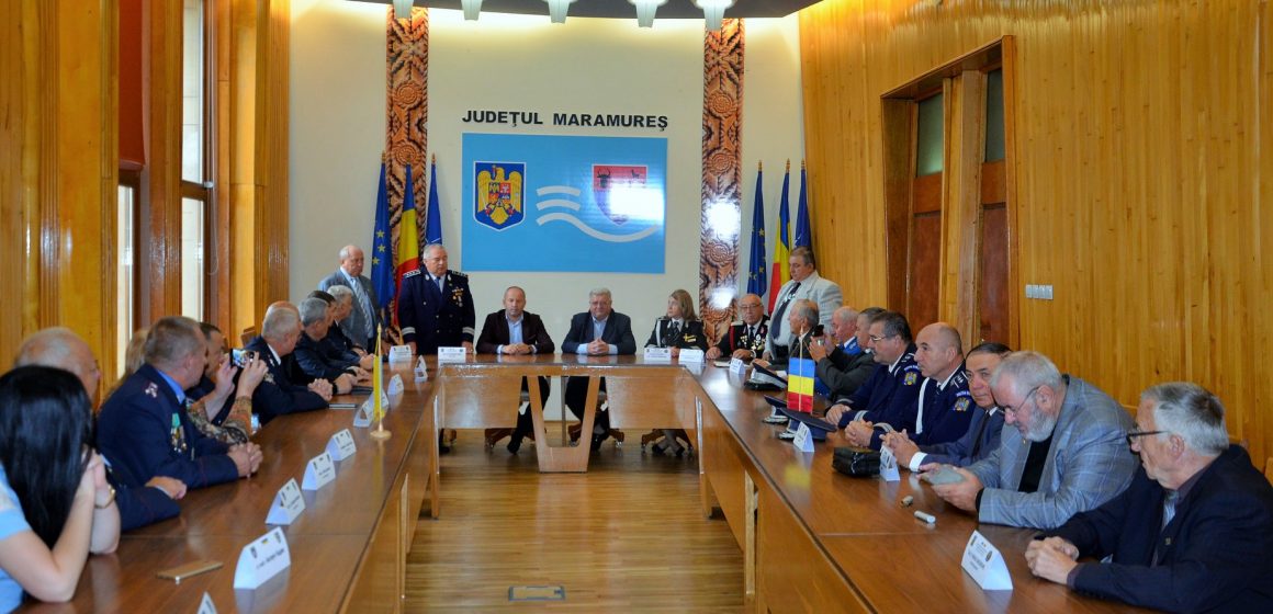 Colaborare între cadrele militare în rezervă și în retragere din Maramureș și Ucraina