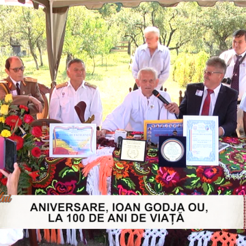 VIDEO | Sărbătorit la 100 de ani VIDEO | Sărbătorit la 100 de ani