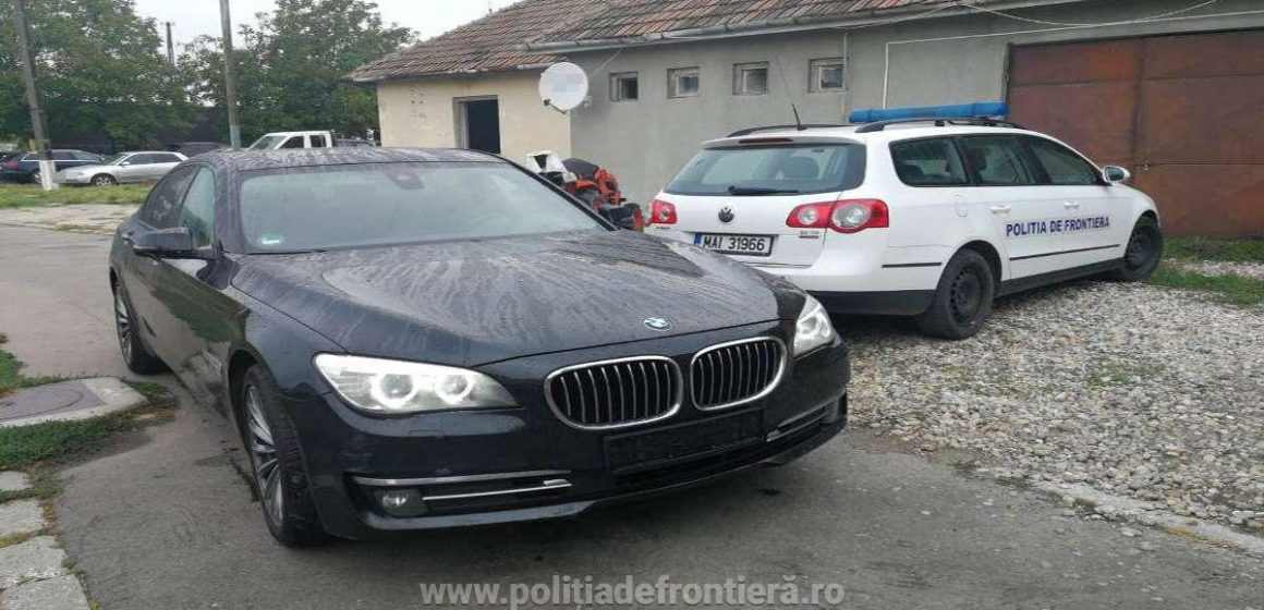 Mașină furată din Germania găsită de lucrători ai ITPF Sighet