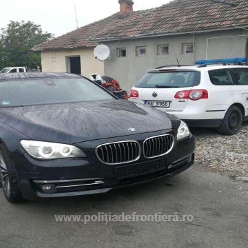 Mașină furată din Germania găsită de lucrători ai ITPF Sighet