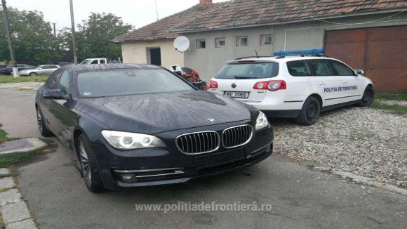 Mașină furată din Germania găsită de lucrători ai ITPF Sighet