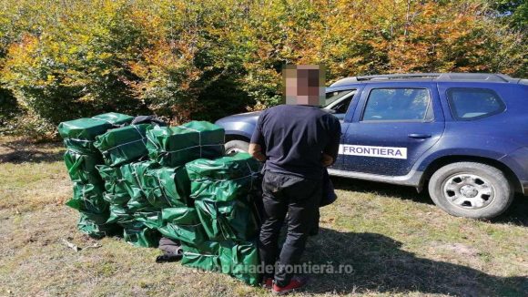 Împușcături la graniță. Un contrabandist a fost prins