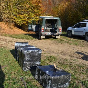 S-au confiscat țigări de contrabandă în valoare de 158.000 de lei
