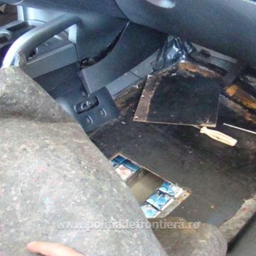 A luat o amendă de peste două ori mai mare decât valoarea țigărilor de contrabandă pe care le avea