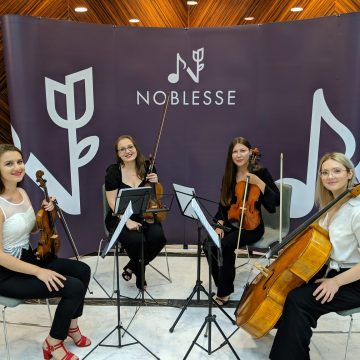 NOBLESSE Quartet, cu sigheteanca Raluca Michnea în componență, va concerta la Balul Centenarului Colegiului Național ”Dragoș Vodă” NOBLESSE Quartet, cu sigheteanca Raluca Michnea în componență, va concerta la Balul Centenarului Colegiului Național ”Dragoș Vodă”