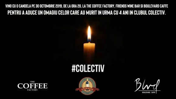 Sighetenii sunt invitați să aprindă o candelă ca omagiu adus celor care și-au pierdut viața în Clubul Colectiv