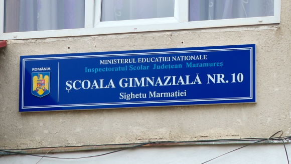 Sală de clasă vandalizată la o școală din Sighet Sală de clasă vandalizată la o școală din Sighet