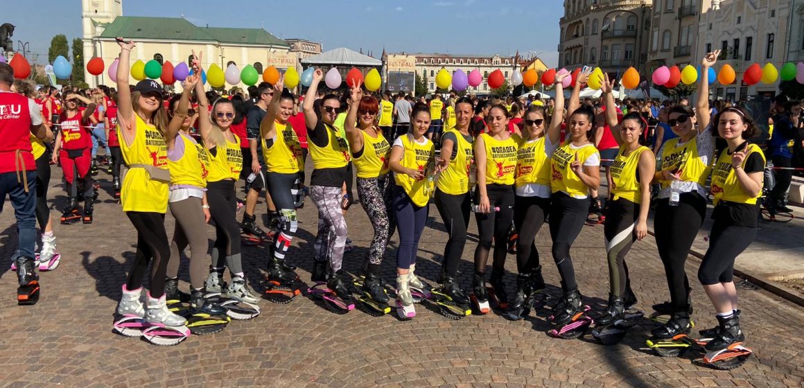 VIDEO | 14 fete din Sighet au participat la cea mai mare oră de Kangoo Jumps, eveniment demn de Cartea Recordurilor VIDEO | 14 fete din Sighet au participat la cea mai mare oră de Kangoo Jumps, eveniment demn de Cartea Recordurilor