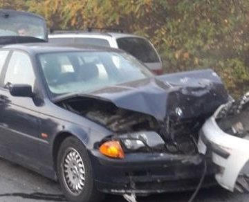 Accident lângă târgul auto Accident lângă târgul auto