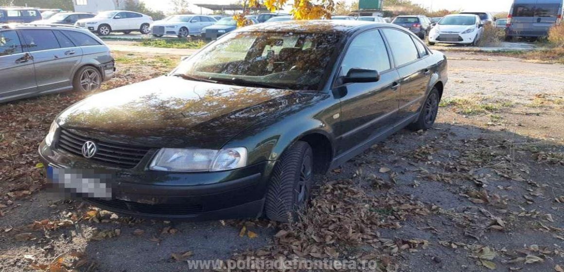 Mașină furată din Germania, recuperată de lucrători ai ITPF Sighet