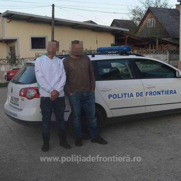 Un algerian și un tunisian care au trecut ilegal granița, reținuți de lucrători ai ITPF Sighet Un algerian și un tunisian care au trecut ilegal granița, reținuți de lucrători ai ITPF Sighet