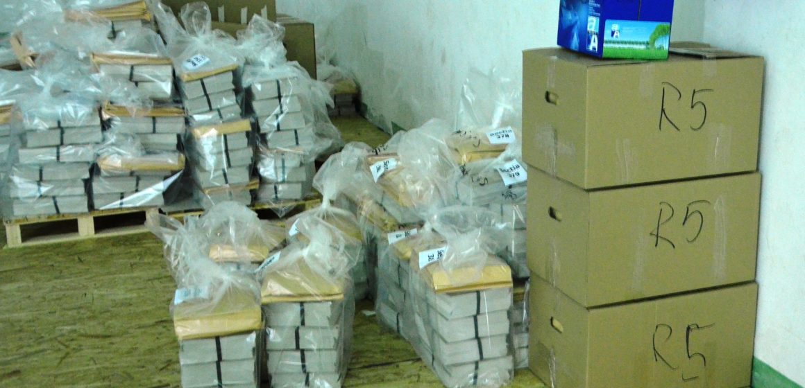 Materialele pentru alegerile prezidențiale au fost transportate în teritoriu
