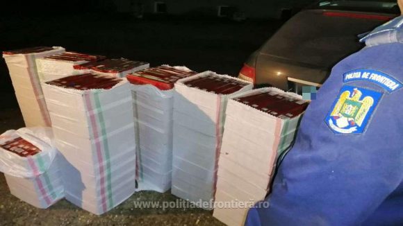 Contrabandist reținut după o urmărire în trafic