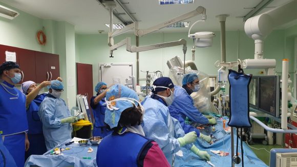 Caz complex cu risc vital rezolvat cu succes la Spitalul Județean de Urgență