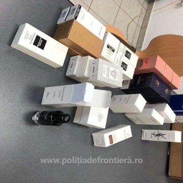 VIDEO | Prins cu parfumuri contrafăcute