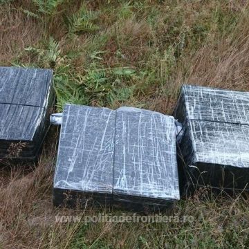 Aproape 16.000 de pachete cu țigări de contrabandă confiscate de lucrători ai ITPF Sighet