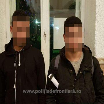 Adolescenți libieni opriți la graniță de lucrători ai ITPF Sighet