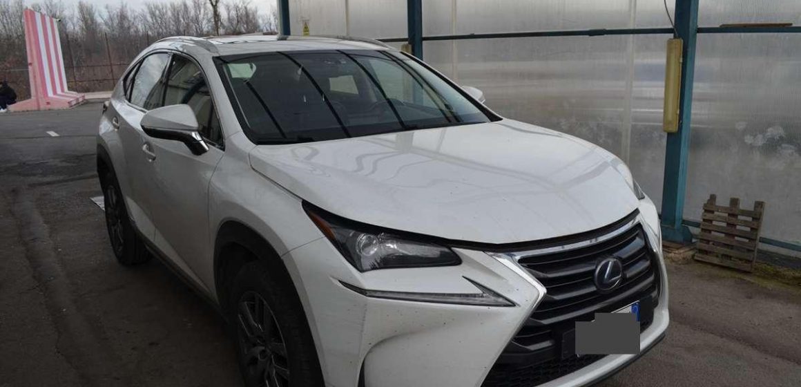 Lexus căutat de autorităţile din Italia,  descoperit la PTF Sighetu Marmației