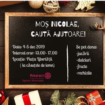 VIDEO | Clubul Rotaract Sighet organizează și în acest an campania „Moș Nicolae, caută ajutoare!” VIDEO | Clubul Rotaract Sighet organizează și în acest an campania „Moș Nicolae, caută ajutoare!”