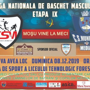 VIDEO | ”Moșul vine la meci”. Acțiunea aparține celor de la Clubul Sportiv Municipal Sighet și se va derula duminică, 8 decembrie VIDEO | ”Moșul vine la meci”. Acțiunea aparține celor de la Clubul Sportiv Municipal Sighet și se va derula duminică, 8 decembrie