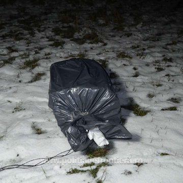 Contrabandă cu drona la frontiera de nord Contrabandă cu drona la frontiera de nord