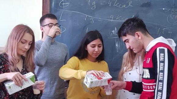 VIDEO | Workshop pentru elevi despre alimentația sănătoasă