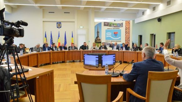 VIDEO | Demers comun al aleșilor județeni pentru rezolvarea situației financiare de extremă dificultate din Vadu Izei