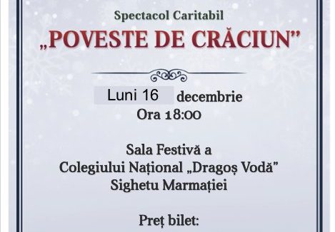 VIDEO | Invitație la un spectacol caritabil – Poveste de Crăciun