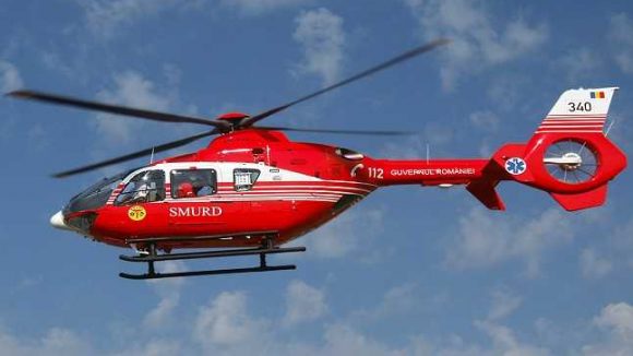 Cazuri multiple la Sighet de intervenții de urgență pe cale aeriană