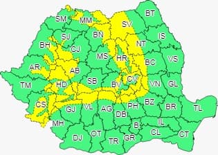 VIDEO | O atenționare meteorologică de cod galben a fost transmisă în județul Maramureș pentru următorul interval de timp VIDEO | O atenționare meteorologică de cod galben a fost transmisă în județul Maramureș pentru următorul interval de timp