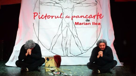 VIDEO | Spectacolul”Pictorul de Pancarte” de Marian Ilea, la Cinematograf ”Mara” din Sighet