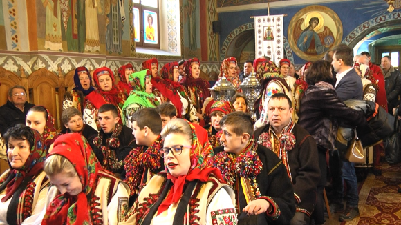 VIDEO | De Festivalul internațional de colinde si datini ucrainene, la Sighetu Marmației VIDEO | De Festivalul internațional de colinde si datini ucrainene, la Sighetu Marmației