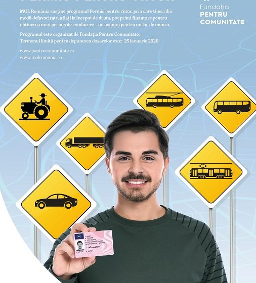 VIDEO | Permis pentru viitor – un program pentru tineri cu posibilități materiale reduse