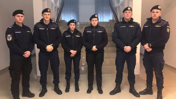 Studenţi în practică la Jandarmeria Maramureş Studenţi în practică la Jandarmeria Maramureş