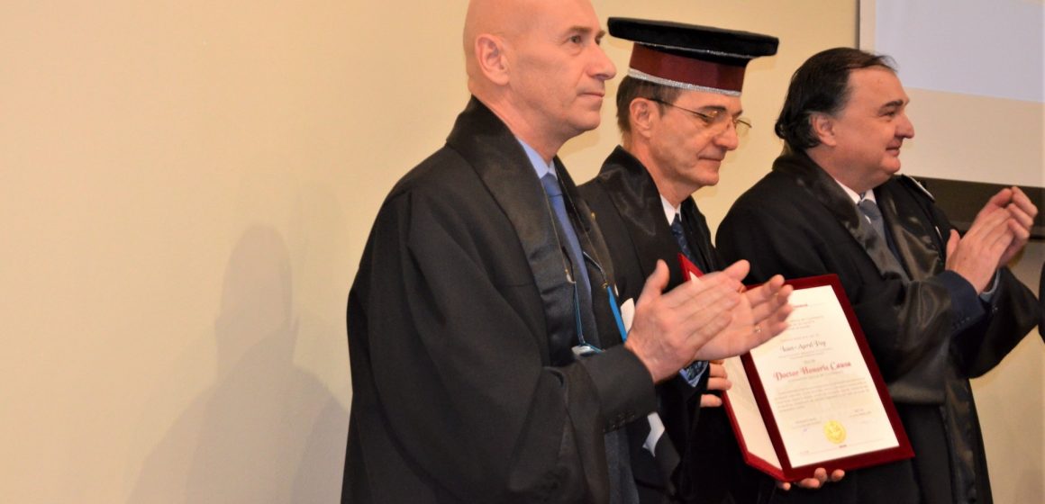 VIDEO | Ioan Aurel Pop, președintele Academiei Române, a primit zilele trecute titlul Doctor Honoris Causa