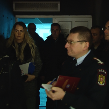 VIDEO | Controale ample la Casa de Cultură a Sindicatelor din Baia Mare după ce a luat foc