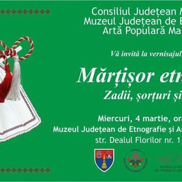 Expoziție dedicată ”Mărțisorului”, la Muzeul Județean de Etnografie și Artă Populară Maramureș Expoziție dedicată ”Mărțisorului”, la Muzeul Județean de Etnografie și Artă Populară Maramureș