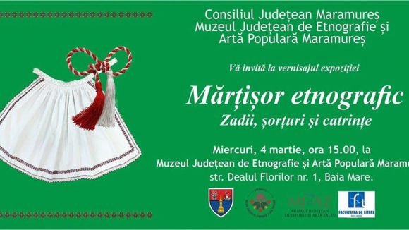 Expoziție dedicată ”Mărțisorului”, la Muzeul Județean de Etnografie și Artă Populară Maramureș Expoziție dedicată ”Mărțisorului”, la Muzeul Județean de Etnografie și Artă Populară Maramureș