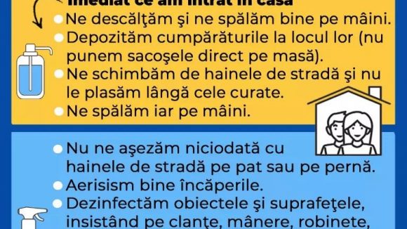 VIDEO | Bine de știut în această perioadă sunt și recomandările de bune practici la domiciliu VIDEO | Bine de știut în această perioadă sunt și recomandările de bune practici la domiciliu