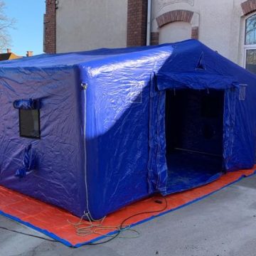 Cort de triaj epidemiologic la Spitalul Municipal Cort de triaj epidemiologic la Spitalul Municipal