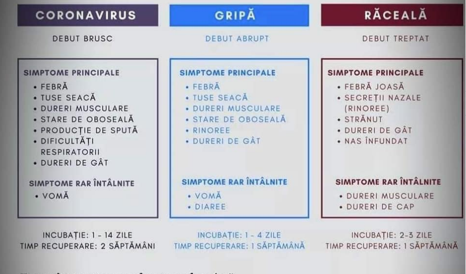 VIDEO | Ce trebuie să știi despre simptomatologia coronavirusului, a gripei, dar și a unei simple răceli? VIDEO | Ce trebuie să știi despre simptomatologia coronavirusului, a gripei, dar și a unei simple răceli?