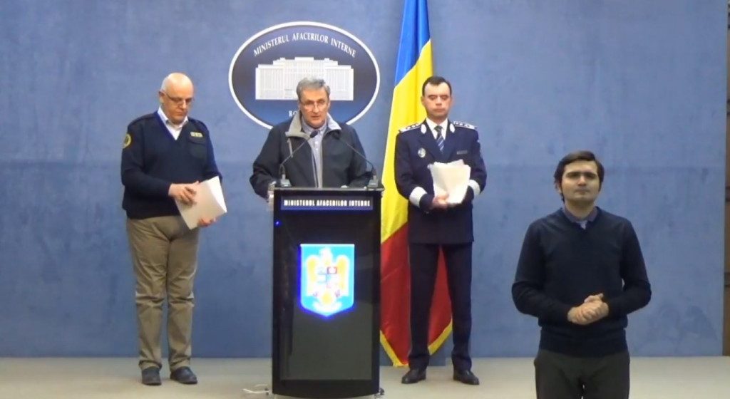 Ordonanță militară: Fără grupuri mai mari de 3 persoane pe străzi. Părăsirea domiciliului între orele 22-6 fără motiv, interzisă