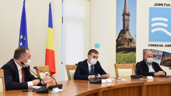 Discuții la Consiliul Județean Maramureș privind luarea unor măsuri postpandemie pentru dinamizarea economiei